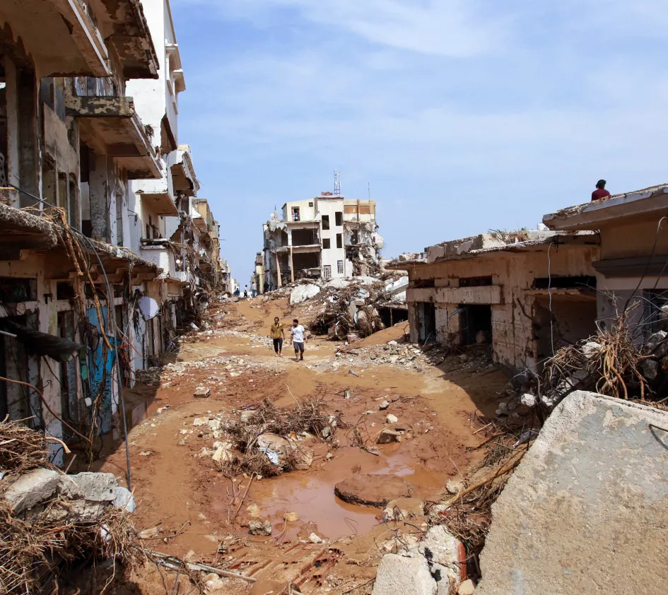 Lybien und Marokko: ANP Foto zeigt Zerstörung in Lybien