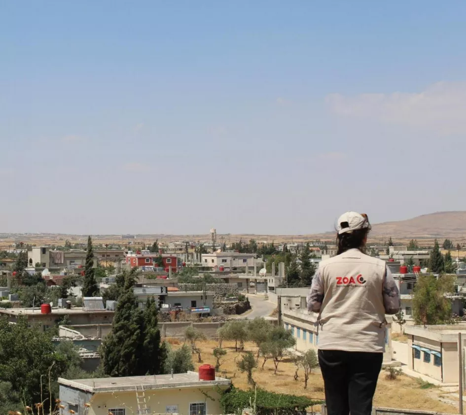 Was bedeutet ZOA? Mitarbeiterin überblick Kabul