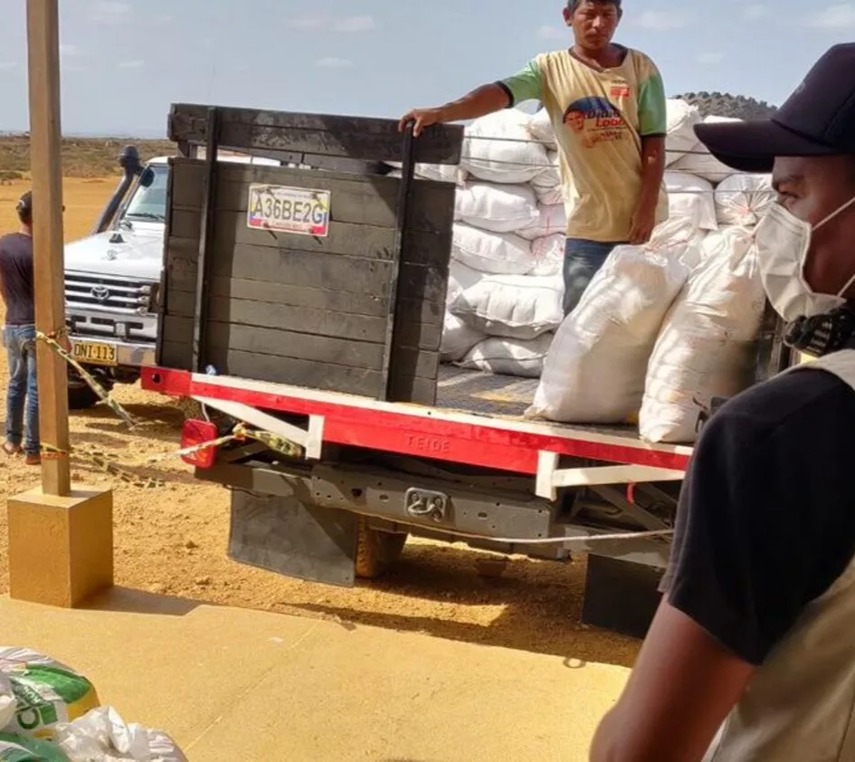 Richtlinien: ZOA verteilt Nahrungsmittel in Kolumbien