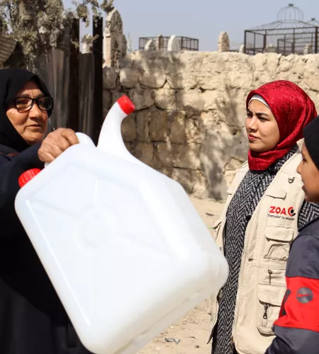 Hilfe nach einer Katastrophe: Erdbebenhilfe in Syrien