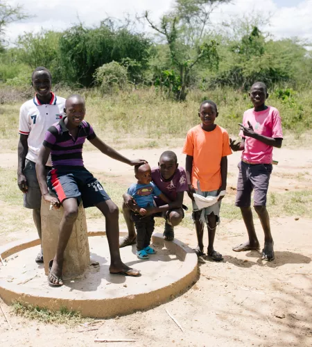 Klimawandel: Kinder aus Uganda