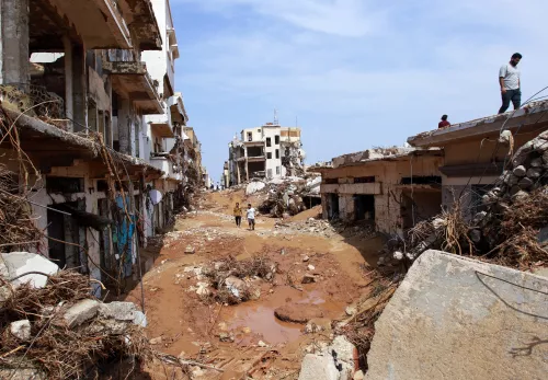 Lybien und Marokko: ANP Foto zeigt Zerstörung in Lybien